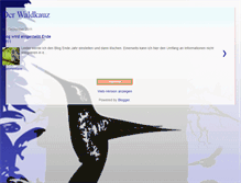 Tablet Screenshot of derwaldkauz.blogspot.com