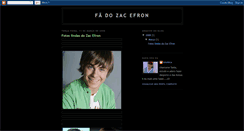 Desktop Screenshot of lzac-efron.blogspot.com