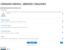 Tablet Screenshot of cerrandoheridasabriendocorazones.blogspot.com