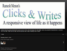 Tablet Screenshot of clicksandwrites.blogspot.com