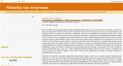 Desktop Screenshot of filosofianasempresas.blogspot.com