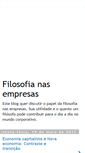 Mobile Screenshot of filosofianasempresas.blogspot.com