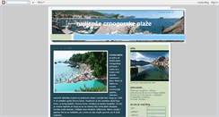 Desktop Screenshot of najljepsecrnogorskeplaze.blogspot.com