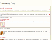 Tablet Screenshot of meriendangpinoy.blogspot.com