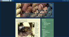 Desktop Screenshot of handspunhootenanny.blogspot.com