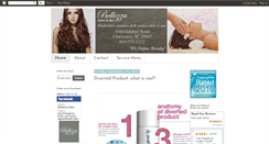 Desktop Screenshot of bellezzasalonspa.blogspot.com