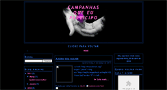 Desktop Screenshot of campanhasqueparticipo.blogspot.com