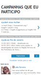 Mobile Screenshot of campanhasqueparticipo.blogspot.com