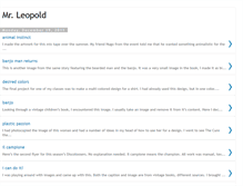 Tablet Screenshot of mrleopold.blogspot.com