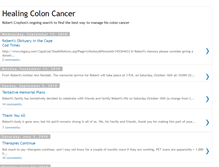 Tablet Screenshot of crayhoncoloncancer.blogspot.com