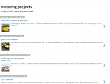 Tablet Screenshot of motoring-projects.blogspot.com