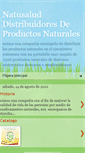 Mobile Screenshot of natusaluddistribuidores.blogspot.com