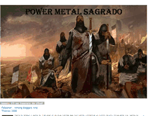 Tablet Screenshot of powermetalsagrado.blogspot.com