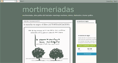 Desktop Screenshot of mortimeriadas.blogspot.com