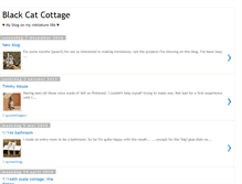Tablet Screenshot of blackcatcottage.blogspot.com