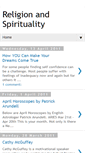 Mobile Screenshot of newage-religion-spirituality.blogspot.com