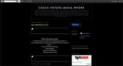 Desktop Screenshot of couchpotatomediawhore.blogspot.com