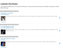 Tablet Screenshot of loboob-oscillator.blogspot.com