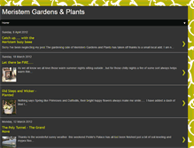 Tablet Screenshot of meristemgardensplants.blogspot.com