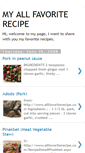 Mobile Screenshot of mydelicious-recipe.blogspot.com