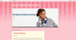 Desktop Screenshot of jcrewismyfavstore.blogspot.com