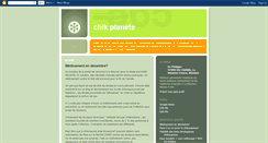 Desktop Screenshot of chikplanete.blogspot.com