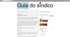 Desktop Screenshot of guiadosindico.blogspot.com