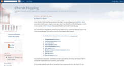 Desktop Screenshot of churchhop.blogspot.com