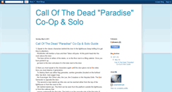 Desktop Screenshot of cotdparadise.blogspot.com