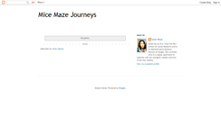 Desktop Screenshot of micemazejourneys.blogspot.com