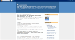 Desktop Screenshot of francimeiramarques.blogspot.com