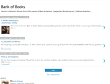 Tablet Screenshot of bankofbooks.blogspot.com