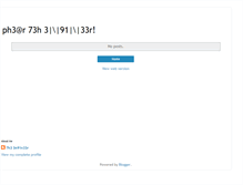 Tablet Screenshot of 3n91n33r.blogspot.com