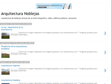Tablet Screenshot of noblejas-arquitectura.blogspot.com