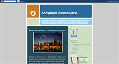 Desktop Screenshot of bodymindinstitute.blogspot.com