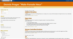 Desktop Screenshot of prager-male-female-hour.blogspot.com
