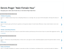 Tablet Screenshot of prager-male-female-hour.blogspot.com