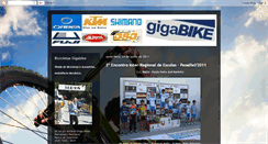 Desktop Screenshot of lojagigabike.blogspot.com