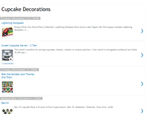 Tablet Screenshot of cupcakedecorations.blogspot.com