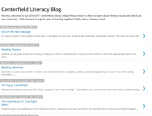 Tablet Screenshot of literacyatcenterfield.blogspot.com