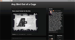 Desktop Screenshot of anybirdoutofacage.blogspot.com