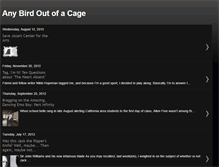 Tablet Screenshot of anybirdoutofacage.blogspot.com