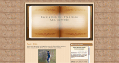 Desktop Screenshot of escolaestadualdrfrancisco.blogspot.com