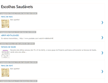 Tablet Screenshot of caminhossaudaveis.blogspot.com
