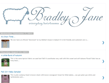 Tablet Screenshot of bradleyjane.blogspot.com