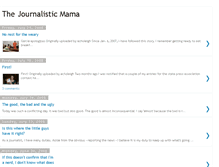 Tablet Screenshot of journalisticmama.blogspot.com