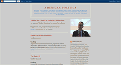 Desktop Screenshot of americanpoliticsiep.blogspot.com
