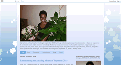 Desktop Screenshot of overcomingschizophrenia.blogspot.com