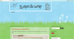 Desktop Screenshot of elcajondelscrap.blogspot.com