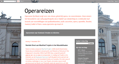 Desktop Screenshot of operareizen.blogspot.com